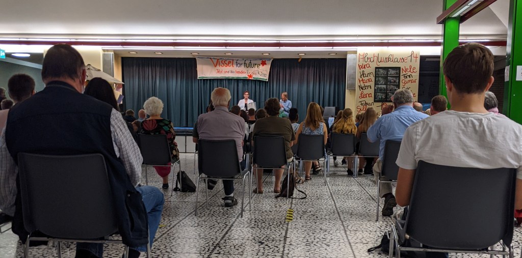 Klimaschutz mit Sonnenschirm